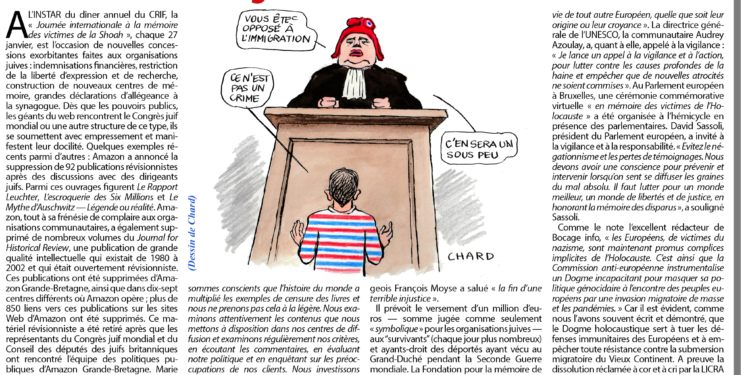 Mémoire, immigration, censure et dissolution