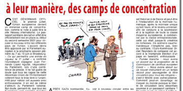La Palestine et l’Union européenne sont, chacune à leur manière, des camps de concentration
