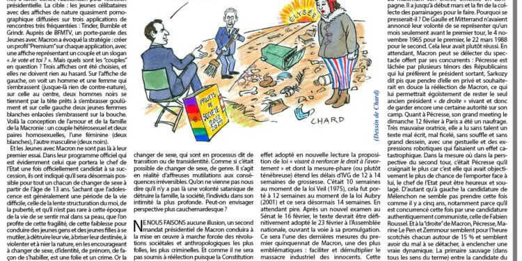 Rivarol : Macron, l’homme lige de la révolution arc-en-ciel