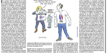 Rivarol – Les 50 ans de la fondation du FN : un anniversaire qui embarrasse le RN !