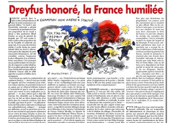 Rivarol : Dreyfus honoré, la France humiliée