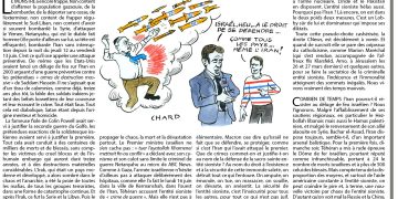 Rivarol : Les fous furieux de Tel-Aviv vont-ils nous conduire à l’apocalypse ?