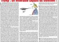 Rivarol : Trump : un misérable laquais du sionisme !