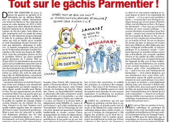 Rivarol : Tout sur le gâchis Parmentier !