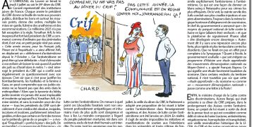 Rivarol : Dîner du CRIF : l’effrayant visage d’une France occupée, tyrannisée et tétanisée