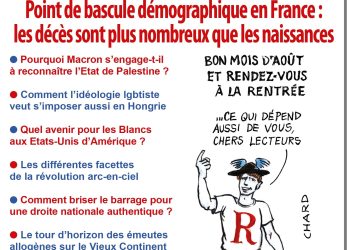 Rivarol : La France compte plus de décès que de naissances !