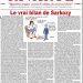 Rivarol : Le vrai bilan de Sarkozy