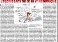 Rivarol : L’agonie sans fin de la Ve République