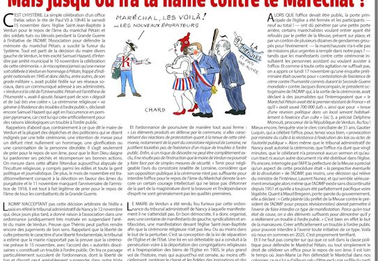 Mais jusqu’où ira la haine contre le Maréchal ? – Rivarol