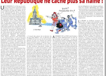 Leur République ne cache plus sa haine ! – Rivarol