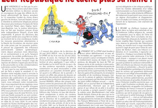 Leur République ne cache plus sa haine ! – Rivarol