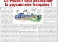 Le Pouvoir veut assassiner la paysannerie française ! – Rivarol