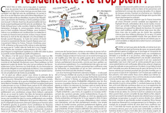 Présidentielle : le trop plein ! – Rivarol