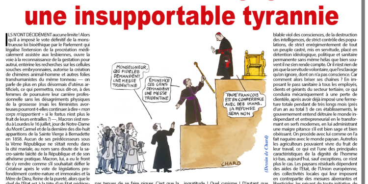 De Macron à Bergoglio : une insupportable tyrannie