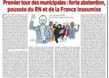Premier tour des municipales : forte abstention, poussée du RN et de la France insoumise – Rivarol