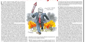 Démesure américano-sioniste : Trump veut « ramener l’Iran à l’âge de pierre » !  – Rivarol