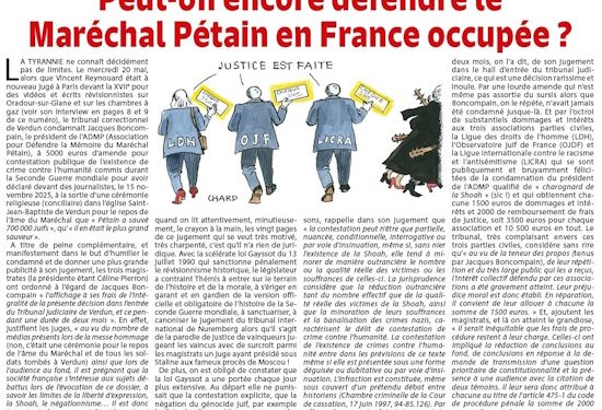 Peut-on encore défendre le Maréchal Pétain en France occupée ? – Rivarol