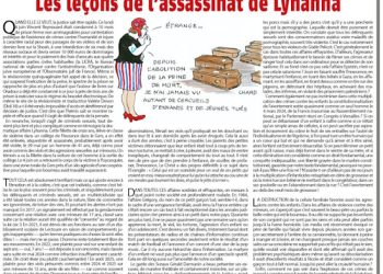 Les leçons de l’assassinat de Lyhanna  – Rivarol
