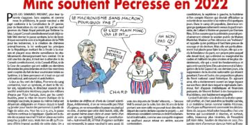 Rivarol : Après avoir soutenu Macron en 2017, Minc soutient Pécresse en 2022