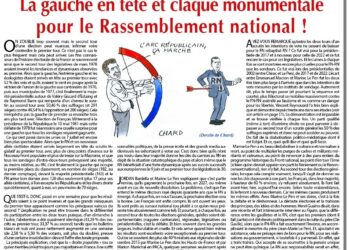 La gauche en tête et claque monumentale pour le Rassemblement national !