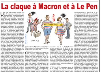 La claque à Macron et à Le Pen