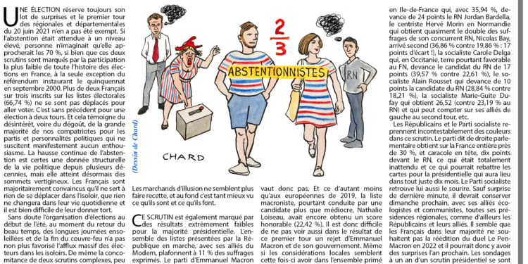 La claque à Macron et à Le Pen