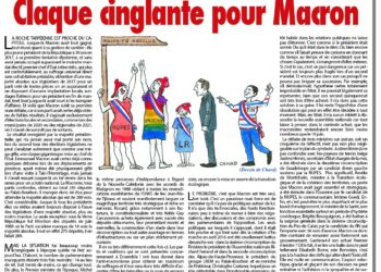 Rivarol : Claque cinglante pour Macron