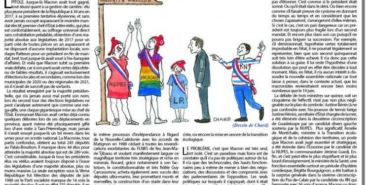 Rivarol : Claque cinglante pour Macron