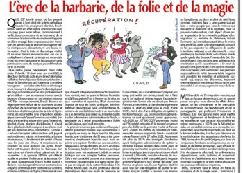 Rivarol : L’ère de la barbarie, de la folie et de la magie