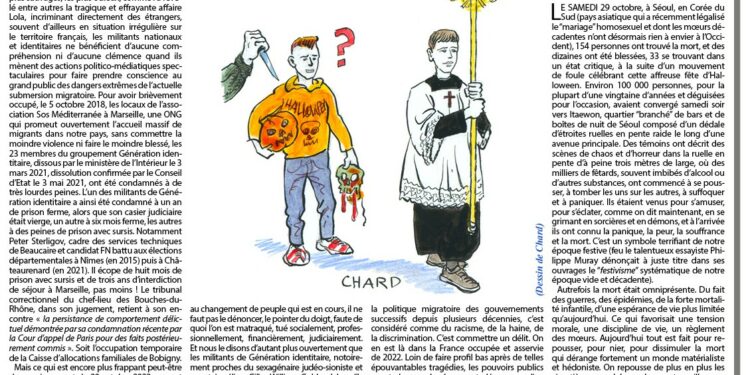 Rivarol : La Toussaint, Halloween, la mort et la vie