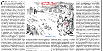 Sarkozy condamné à 3 ans de prison dont 1 ferme !