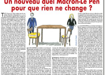Rivarol : Un nouveau duel Macron-Le Pen pour que rien ne change ?