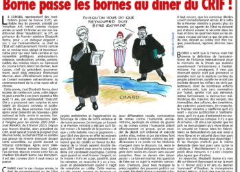 Borne passe les bornes au dîner du CRIF !