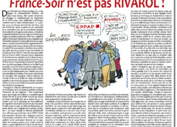 France-Soir n’est pas RIVAROL !