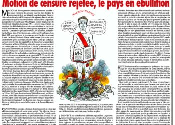 Motion de censure rejetée, le pays en ébullition