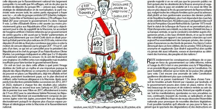 Motion de censure rejetée, le pays en ébullition