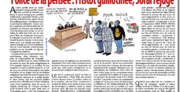 Police de la pensée : Fristot guillotinée, Soral rejugé
