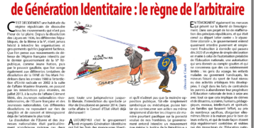Interdiction de l’école à la maison et dissolution de Génération Identitaire : le règne de l’arbitraire