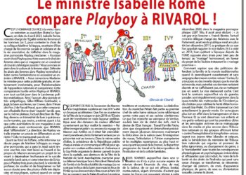 Le ministre Isabelle Rome compare Playboy à RIVAROL !