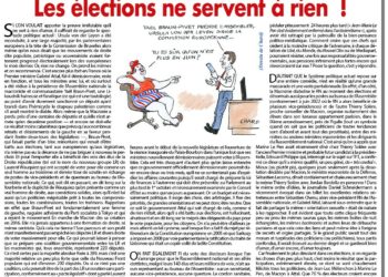 Les élections ne servent à rien  !