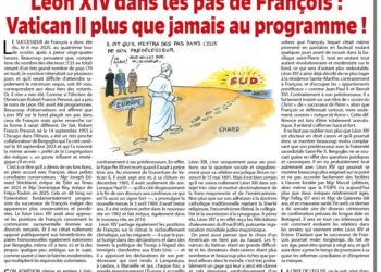 Rivarol : Léon XIV dans les pas de François : Vatican II plus que jamais au programme !