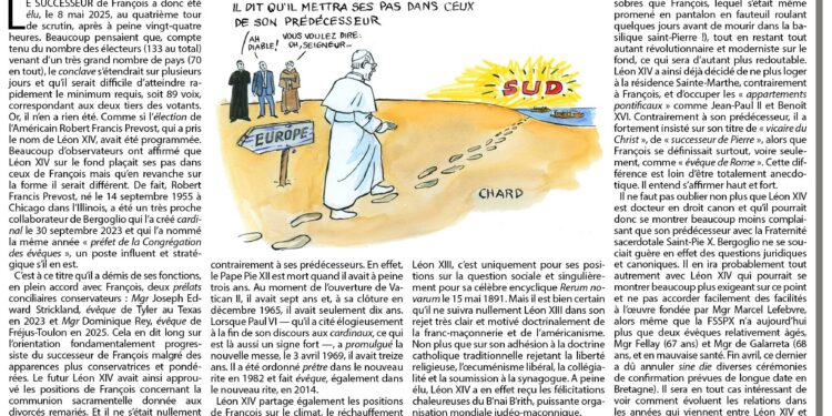Rivarol : Léon XIV dans les pas de François : Vatican II plus que jamais au programme !