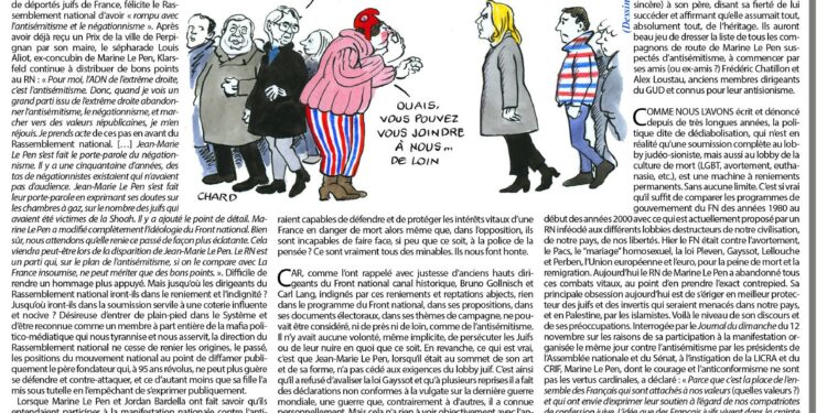 L’abject reniement du Rassemblement national