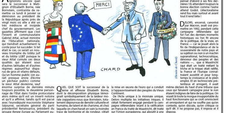 Borne s’en va mais l’esprit Delors reste