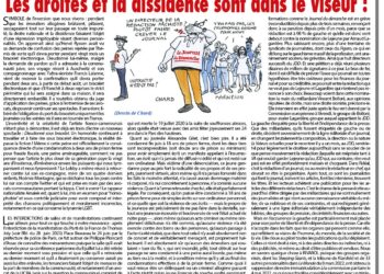 Les droites et la dissidence sont dans le viseur !