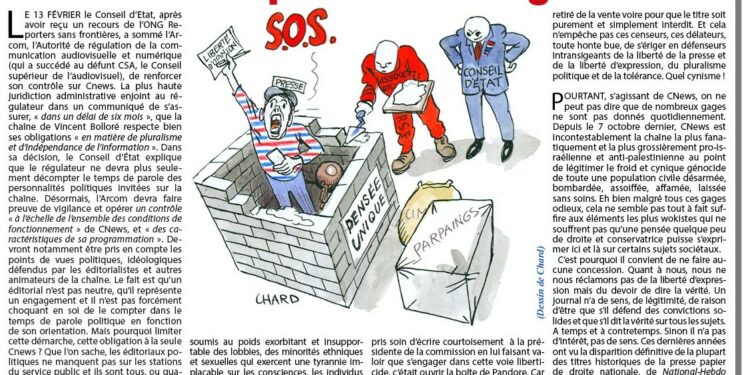 La liberté d’expression se réduit comme peau de chagrin !