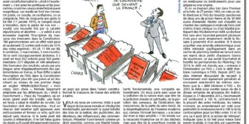 Le Congrès constitutionnalise le crime des crimes !