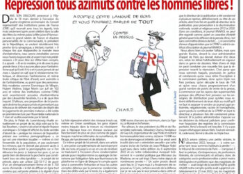 Répression tous azimuts contre les hommes libres !
