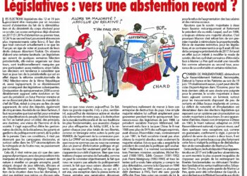Rivarol : Législatives : vers une abstention record ?