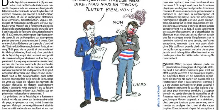Vœux de Macron : illusionnisme, auto-satisfaction et fieffés mensonges au programme !